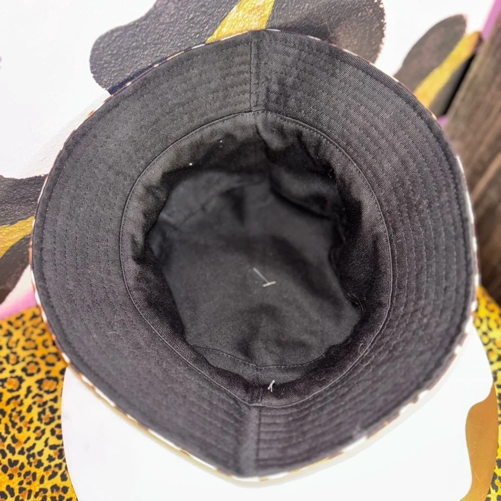 Leopard Print Bucket Hat - Picture 2 of 3